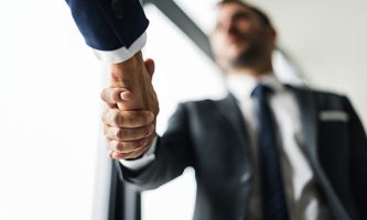 Handshake Business Men Concept Handshake Business Men Concept